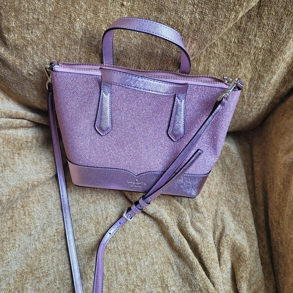 Kate Spade Pink Glitter Purse